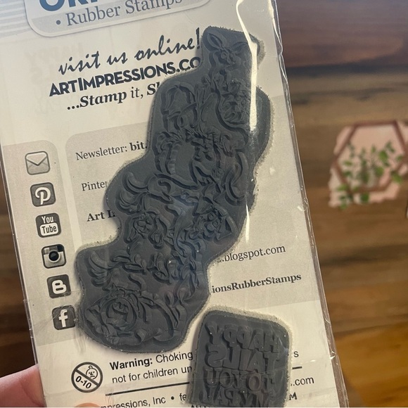 Art Impressions Dog Stackers Stamp cute dog pile stamp new in package - Picture 4 of 4